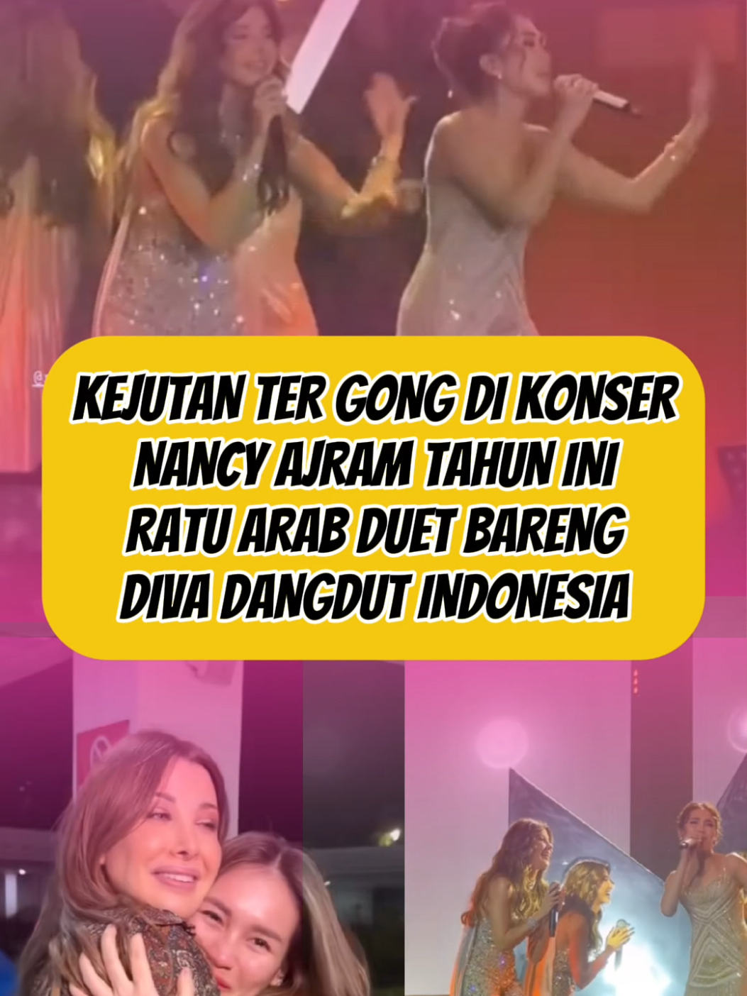 ayu sebenernya org indo atau arab?  kok dia nyanyi ga kebanting sama nancy?  #ayutingting  #nancyajram  #beritaviral  #viral  #fyp 