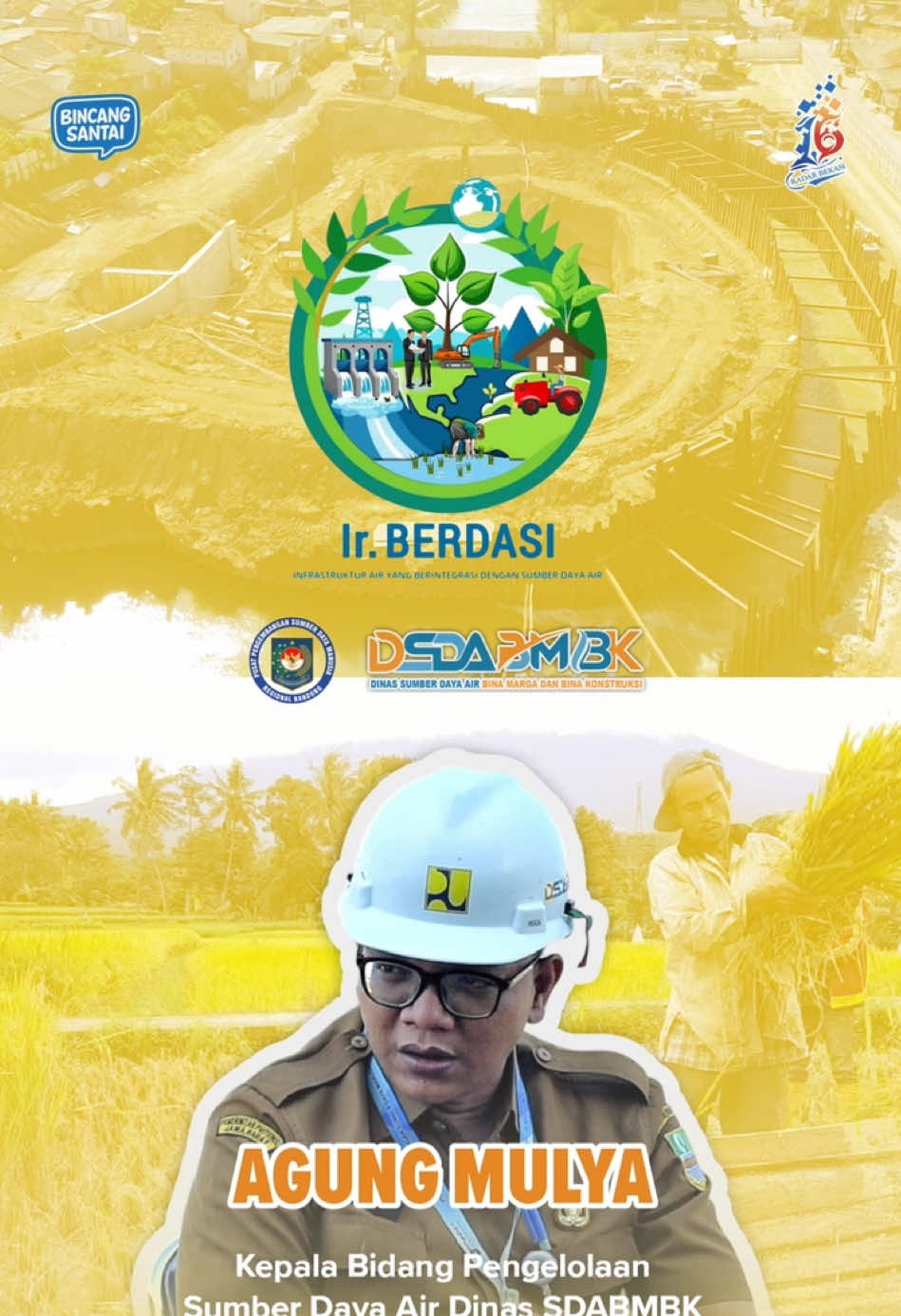 Kepala Bidang Pengelolaan Sumber Daya Air (PSDA) Dinas SDABMBK Kabupaten Bekasi, Agung Mulya, mencetuskan sebuah inovasi revolusioner dalam pengelolaan infrastruktur air saat mengikuti Pelatihan Kepemimpinan Administrator (PKA) Angkatan II PNBP 2025. Inovasi tersebut diberi nama Ir. Berdasi, akronim dari Infrastruktur Air yang Berintegrasi dengan Sumber Daya Air. Simak selengkapnya di channel YouTube Radar Bekasi, pada program Bincang Santai berjudul “Kabid PSDA Dinas SDABMBK Kabupaten Bekasi Cetuskan Sistem Ir. Berdasi.” #RadarBekasi #RadarCikarang #BeritaBekasi #UpdateKalimalang