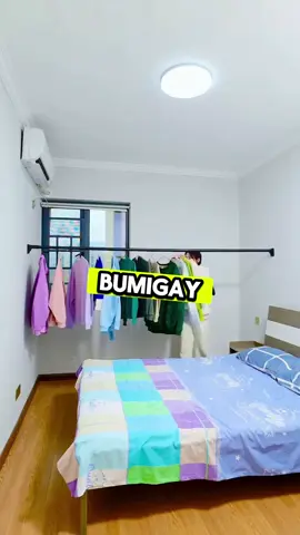 Yung kurtina mo parang ikaw pagod pero kapit pa rin 😂 Eto na, adjustable rod na walang drill, walang drama! ₱171 lang, pero mukhang bago buong bahay mo! Click mo na yung yellow basket bago pati kurtina mo magpaalam 😭 #tiktokfinds #budgetfinds #titasofmanila #homehackph #organizerph  