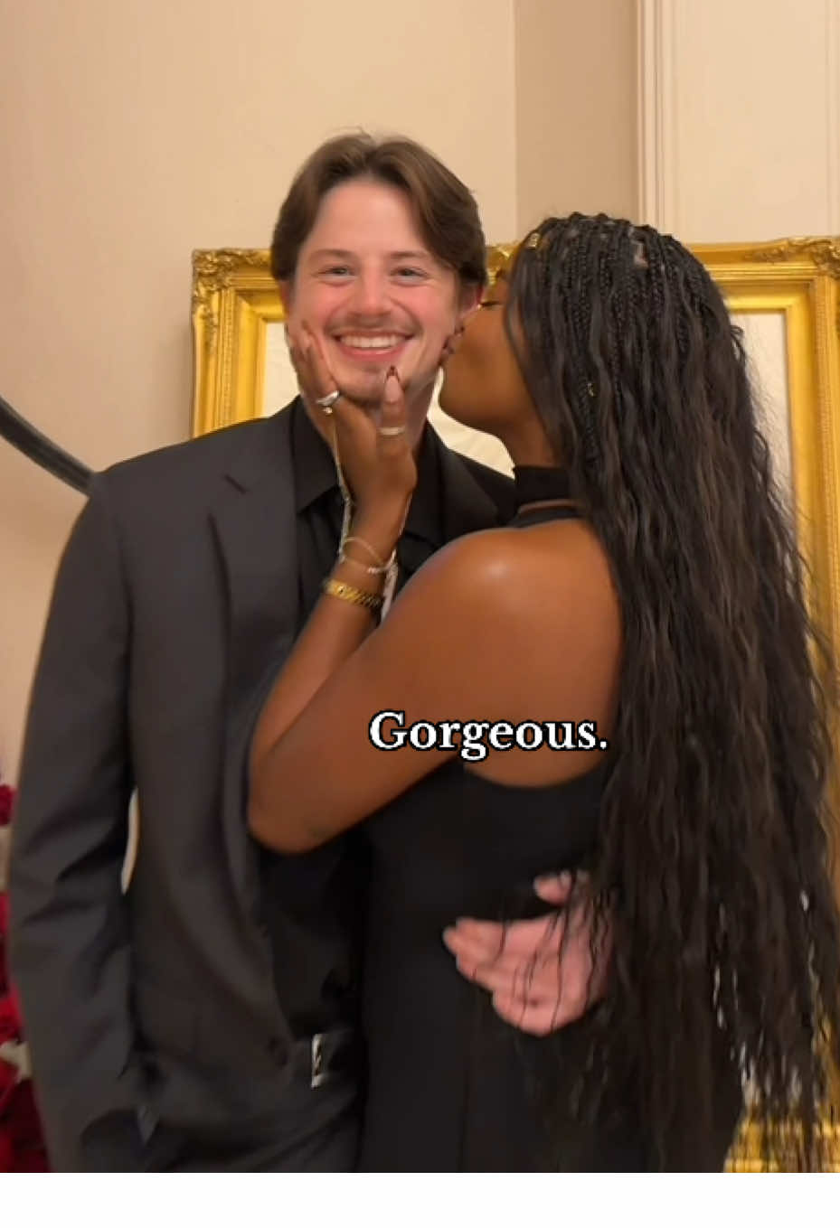 Replying to @Miiluvs @Sofia Ngalawa #myman #kissyou #mymanmymanmyman #blacktie #weddingguestdress 