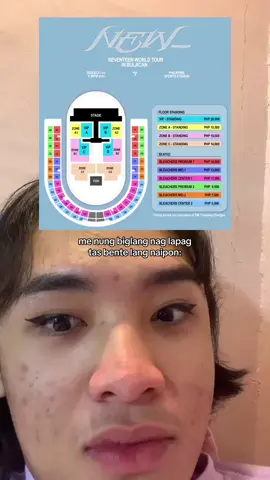 wag na kayo mag-taka kung bakit may tahi tagiliran ko🥺✌🏻 #seventeen #carat #concert #kpop #relateable 