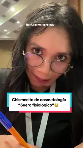 Que polemique es esto del suero fisiológico VS Viales estériles, hasta donde se fue hablar de mi video, no creí que hasta soñara en congresos de cosmetología JAJAJA Upsidupsiiiii 🤫😂, repito CRITERIO PROPIO se necesita! 🙂‍↔️ #aguainyectable #suerofisiologico #dermapen #microneedling #micropunciones 