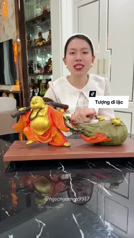 Tượng di lặc kéo bao tiền mang năng lượng vui vẻ, hạnh phúc #tuongdilac#tuongdilackeobaotien#tuongphongthuy#ngocngannga#nnntuongdilackeobaotien