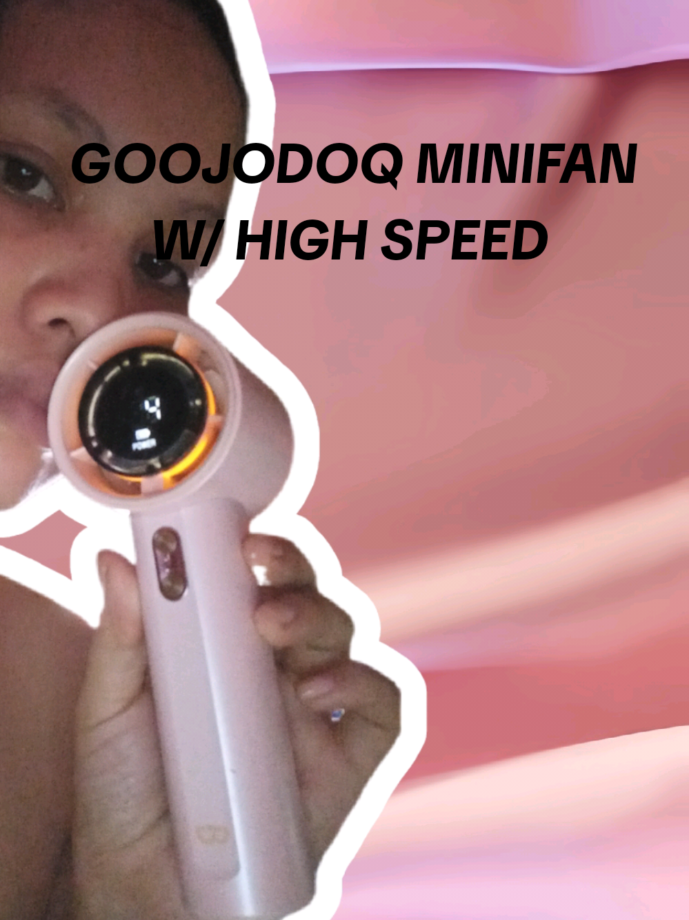 GOOJODOQ TURBO MINI FAN, WITH HIGH SPEED MALAKAS MAS MALAKAS PA SA HANGIN MO😅 #minifanportable #minifan #goojodoqminifan #turbominifan #goojodoqminifan 