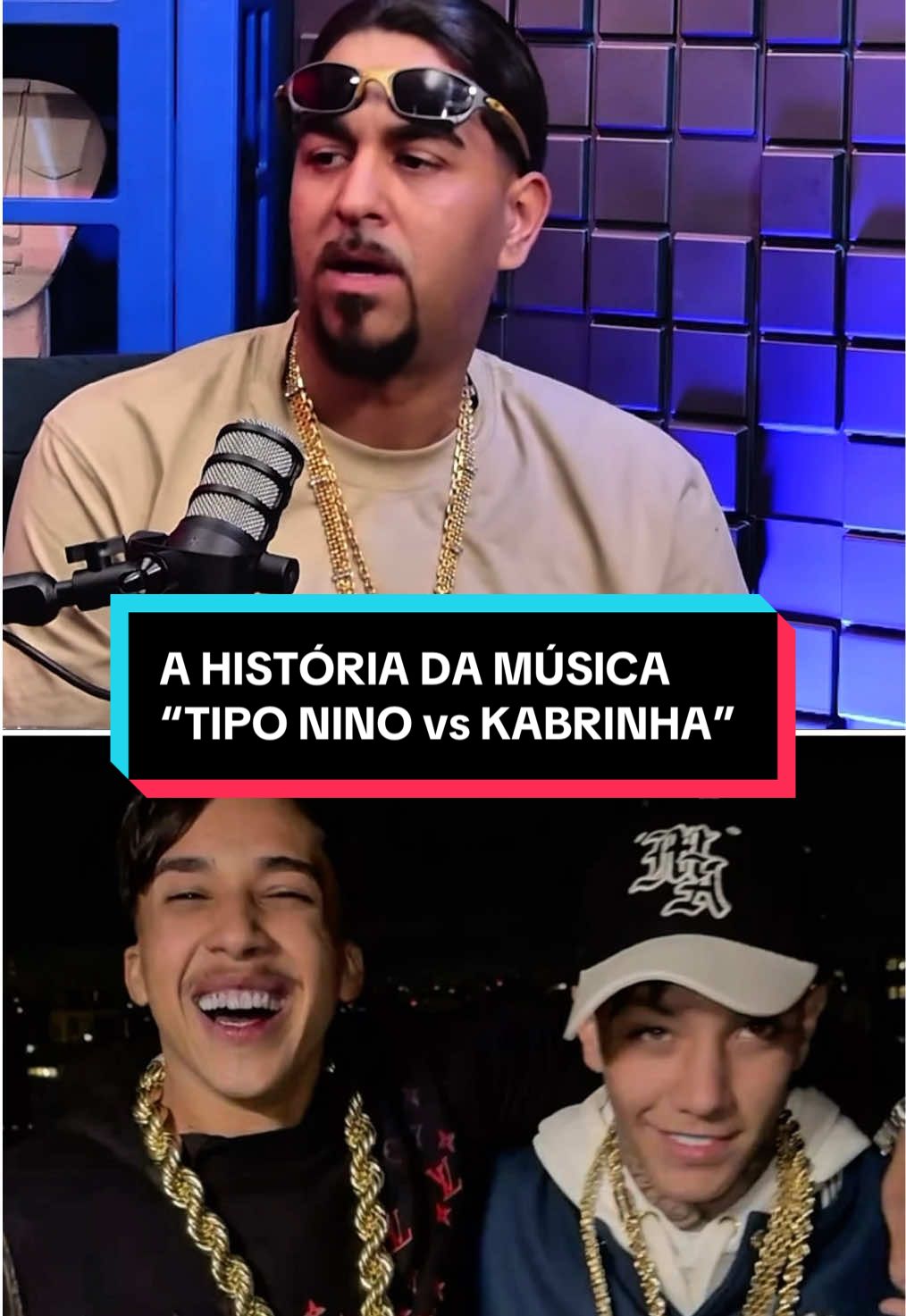 MC LEKÃO CONTA a HISTÓRIA POR TRÁS da MÚSICA “TIPO NINO vs KABRINHA” 🎶‼️| Novapo Podcast  #mclekao #ninoabravanel #kabrinha #funkbrasil #funk 
