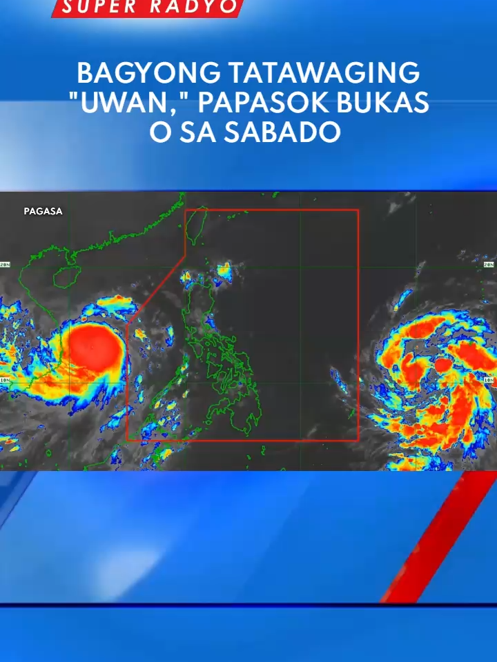 Patuloy na binabantayan ng DOST-PAGASA ang bagyo sa labas ng bansa. Huling namataan ang sentro nito sa layong 1,715 km sa silangan ng Northeastern Mindanao. As of 10:00 am, may lakas ito ng hangin na aabot sa 75 km/h, bugso na 90 km/h at bilis na 10 km/h. #newsph #icymi #fyp #tiktoknews #tiktoknewsph #breakingnewsph #flashreport #fypツ #dzbb #foryou #news #bantaypanahon #weather
