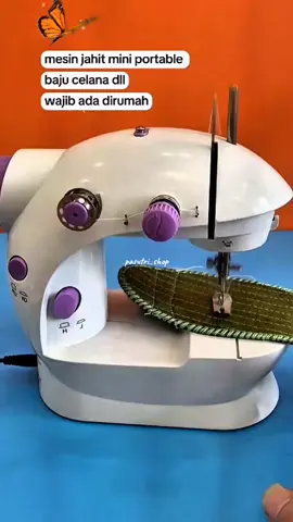 MESIN JAHIT MINI PORTABLE PRAKTIS DAN SIMPLE #mesinjahitmini #mesinjahitportable #barangviral #ideusaharumahan #irtproduktif 