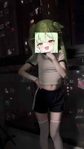 So cuteee❤️🤍💚#cosplay #cosplayer 