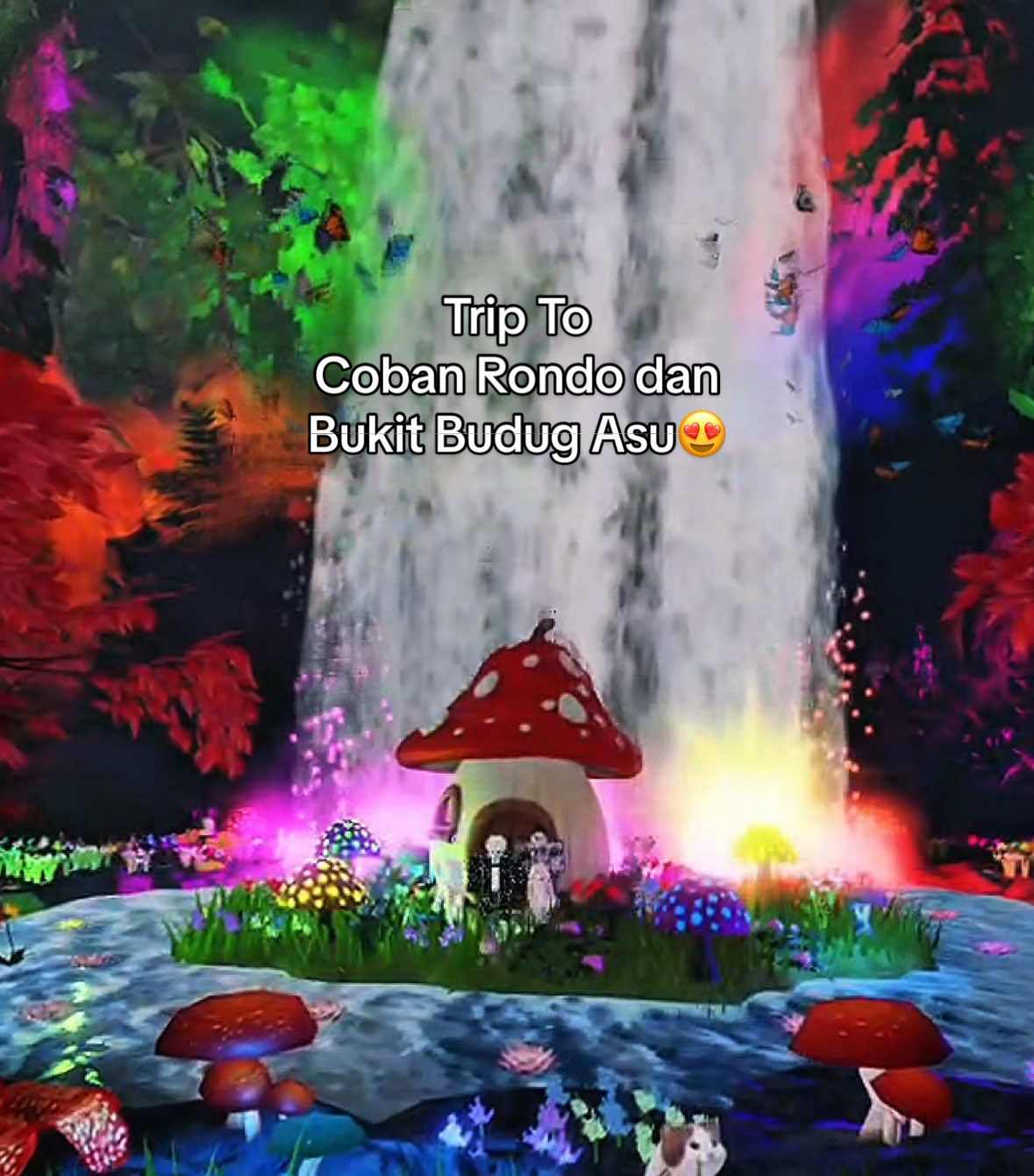 Cakep banget ini! Banyak spot foto keren, ada hidden gem, pantai, air terjun, hewan-hewan, dan jalurnya dhontol friendly. Ada 20 checkpoint, bisa gendong dan sprint juga. Wajib banget cobain buat kamu yg mau healing~ Terinspirasi dari keindahan Coban Rondo & Bukit Budug Asu di Indonesia. 📍Map: Coban Rondo & Bukit Budug Asu by @⊱ftrrax⊰  w/@king_4ntony @moloace @Tamaaaa @Kakanda Disini   #fyp #roblox #robloxfyp #robloxindonesia #cobanrondo