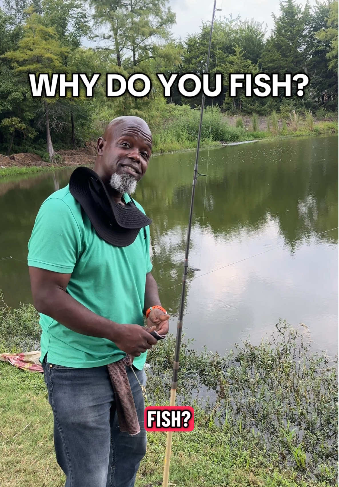 Why do you fish? 🎣 💭🤔🧘‍♂️ #fishinglife #whydoyoufish #fishermanslife #outdooife #gratefulfishingtv