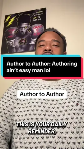 Author to Author: What we do is difficult! #fyp #BookTok #authortoauthor #writertok #authortok 