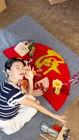 Combo quạt ngang 120cm siêu to khủng lồ của nhà e đây ạ#oanhphukiendecor #tet2026 #trangtri #trangtrinhacua #