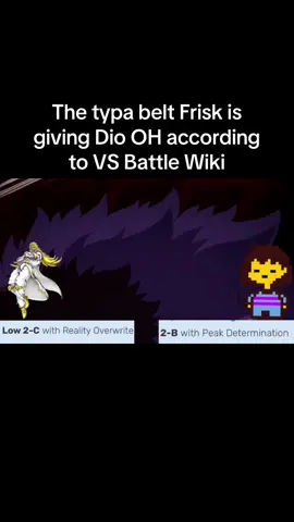 This is lowkey true #Fyp #Undertale #jojosbizarreadventure #anitok #powerscaling 