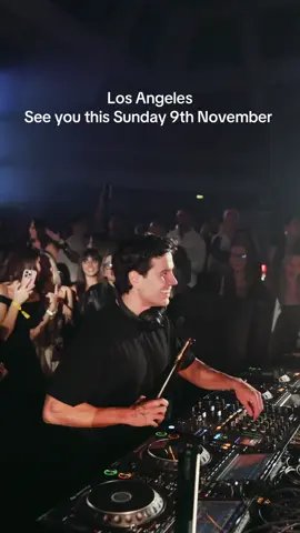 Los Angeles date just added, see you this Sunday November 9th, ticket link in bio #dj #music #OnTour #LA 
