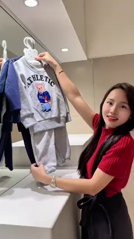 Mẫu mới nỉ nhà e mới về đủ size nhé các mom #dodepchobe #bonichobe #mevabe #thoitrangtreem #sanvoucher 