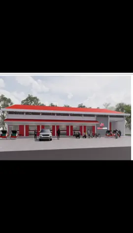 Desain gerai KDKMP ny udah top begini...  tinggal nunggu exsekusi pembangunan ny aja..  #ba #kemenkop  #kdkmp #lahan #geraikdmp