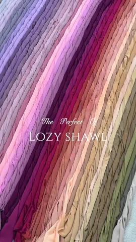 Lozy shawl😍🫶🏻 #outfitlebaran #pashmina 