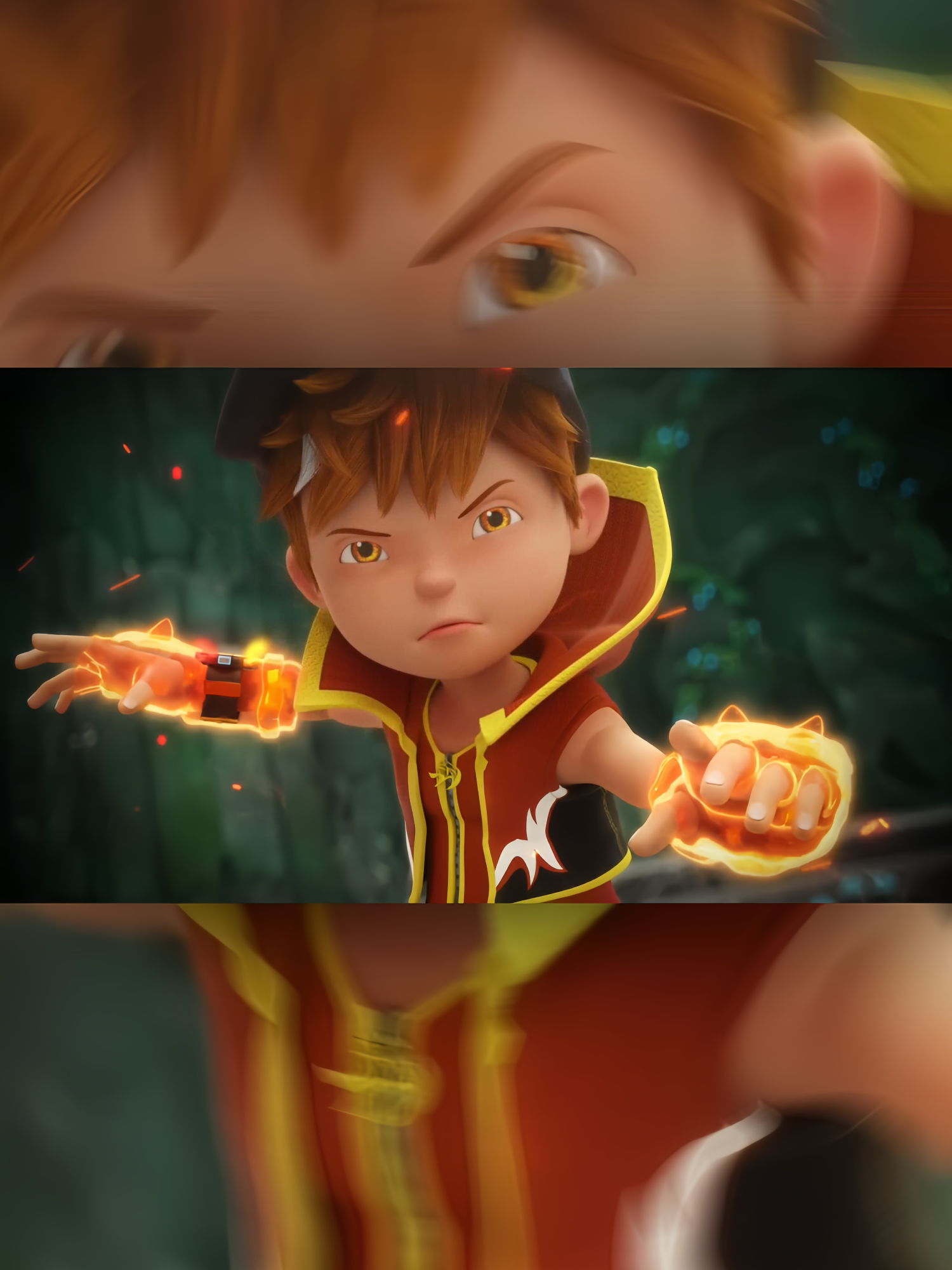 transisi oboy blaze lmyan masuk juga yaa 🔥 request jj? comment yaa ib:lewat fyp #monsta #boboiboybaraju #boboiboyblaze #boboiboyblaze🔥