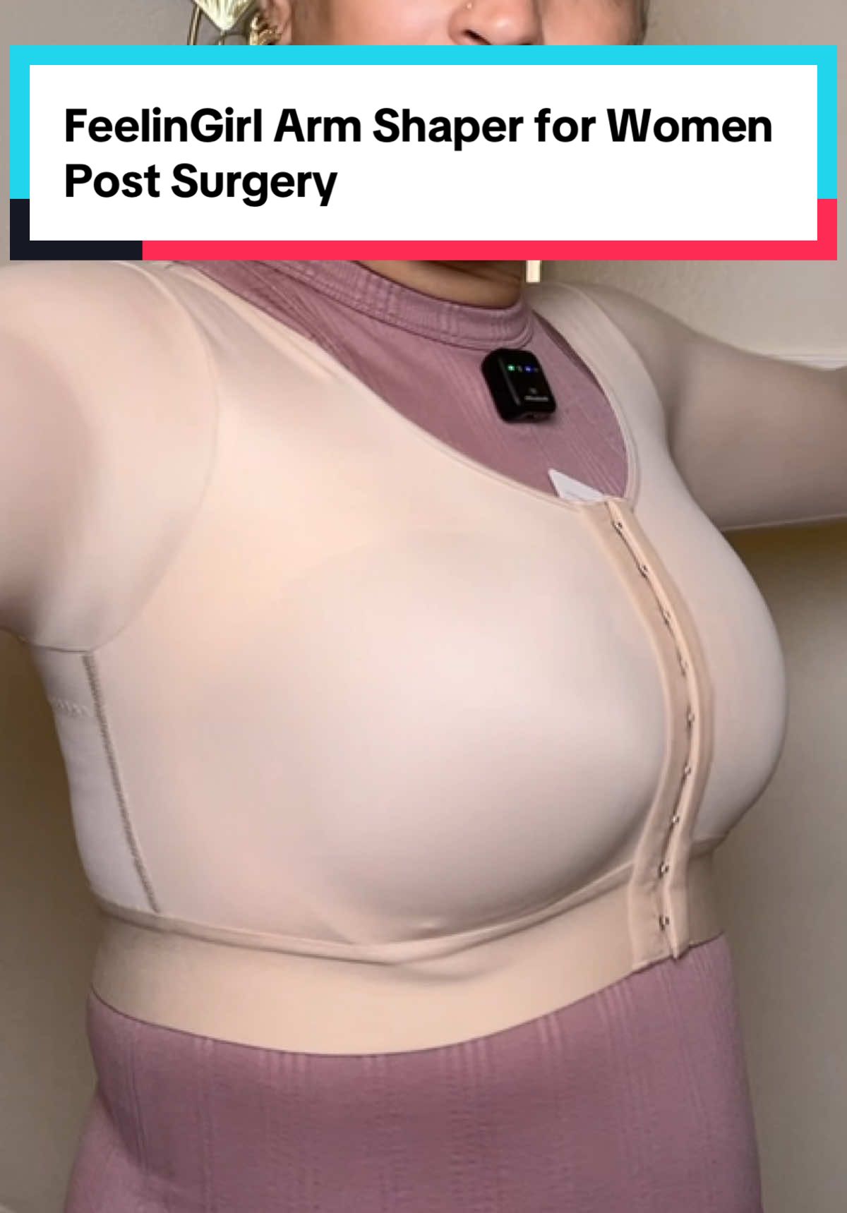 Ideal para post cirugía o reducción de brazos. 🌿 Mangas de compresión que ayudan a esculpir y dar soporte. #FeelinGirl #ArmShaper #PostSurgeryCompression #SlimmingArms #BodyShaper   