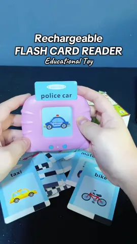 Flash Card Educational toy.  Christmas gift idea for kids #educationaltoy #flashcards #kidstoy #toddlertoys #christmasgift