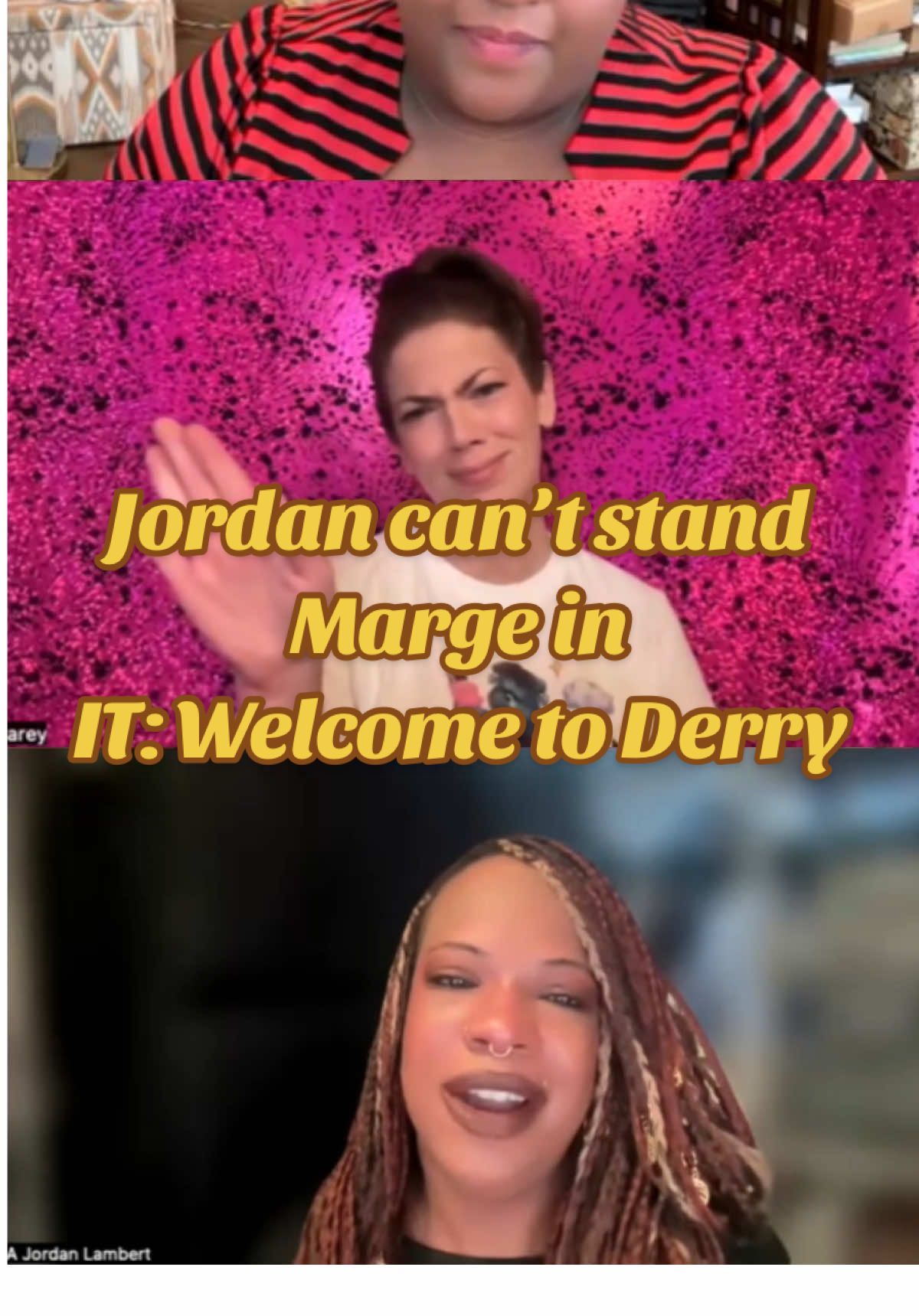 Jordan’s distain of Marge on IT: Welcome to Derry is real! 😂 #welcometoderry #hbo #hbomax #stephenkingsit #stephenking @HBO Max 
