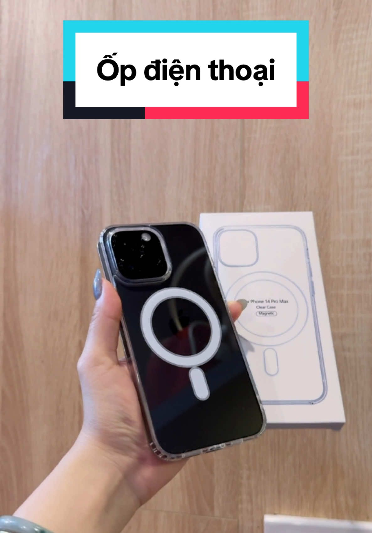 Ốp từ tính trong suốt 🫶#viral #xhtiktok #opdienthoai #opdoenthoaicute #opdienthoaiiphone 