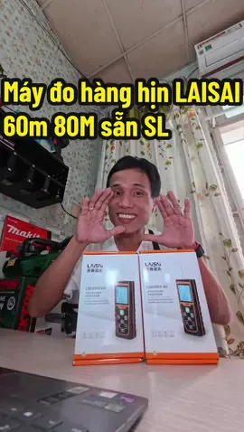 Máy đo khoảng cách độ chính xác cao LAISAI 60m 80m tia xanh có hàng sẵn SL nha ní ơi
