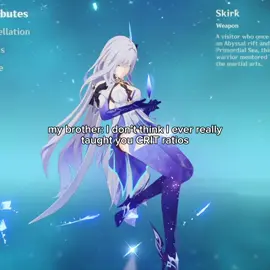 I know how to build my characters…I swear… #skirk #GenshinImpact #genshin #flins #fypシ 
