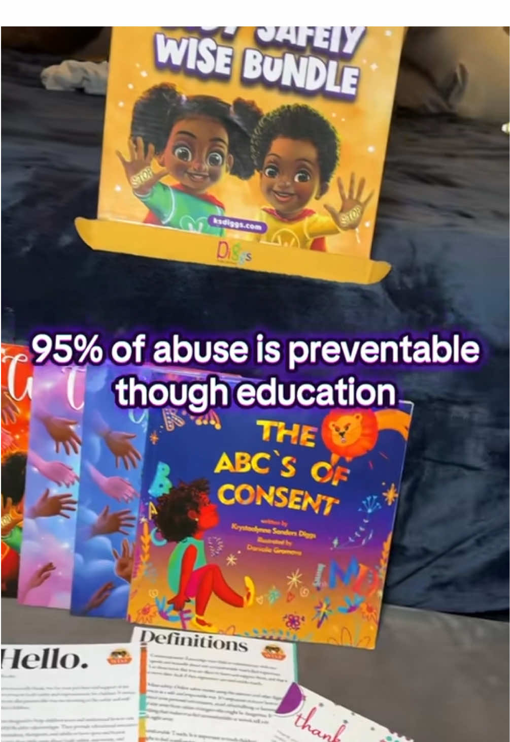 These books help your child understand what’s okay, what’s not, and how to speak up. #bodysafety #boundaries #booksforkids #consent #blackfridaysale 