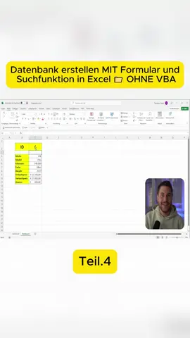 Datenbank erstellen MIT Formular und Suchfunktion -#fyp #viral #xuhuong 