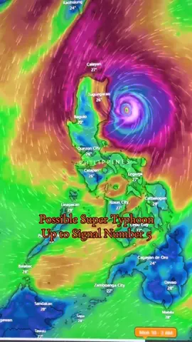 After a devastating typhoon that hit Visayas, a potential super typhoon, “Uwan” next could hit Luzon and could reach Category 5. #fyp #typhoon #philippines #weatherforecast #supertyphoon 