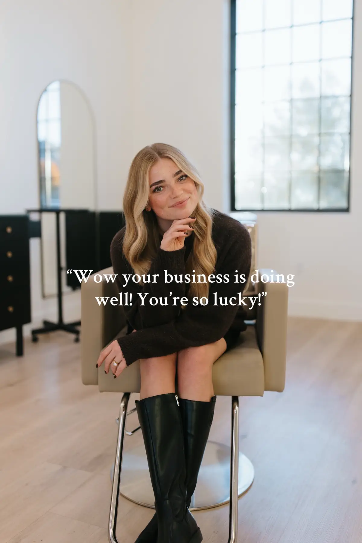 🕊️✨🤍  #hairstylist #lucky #sacrifice #success #career 