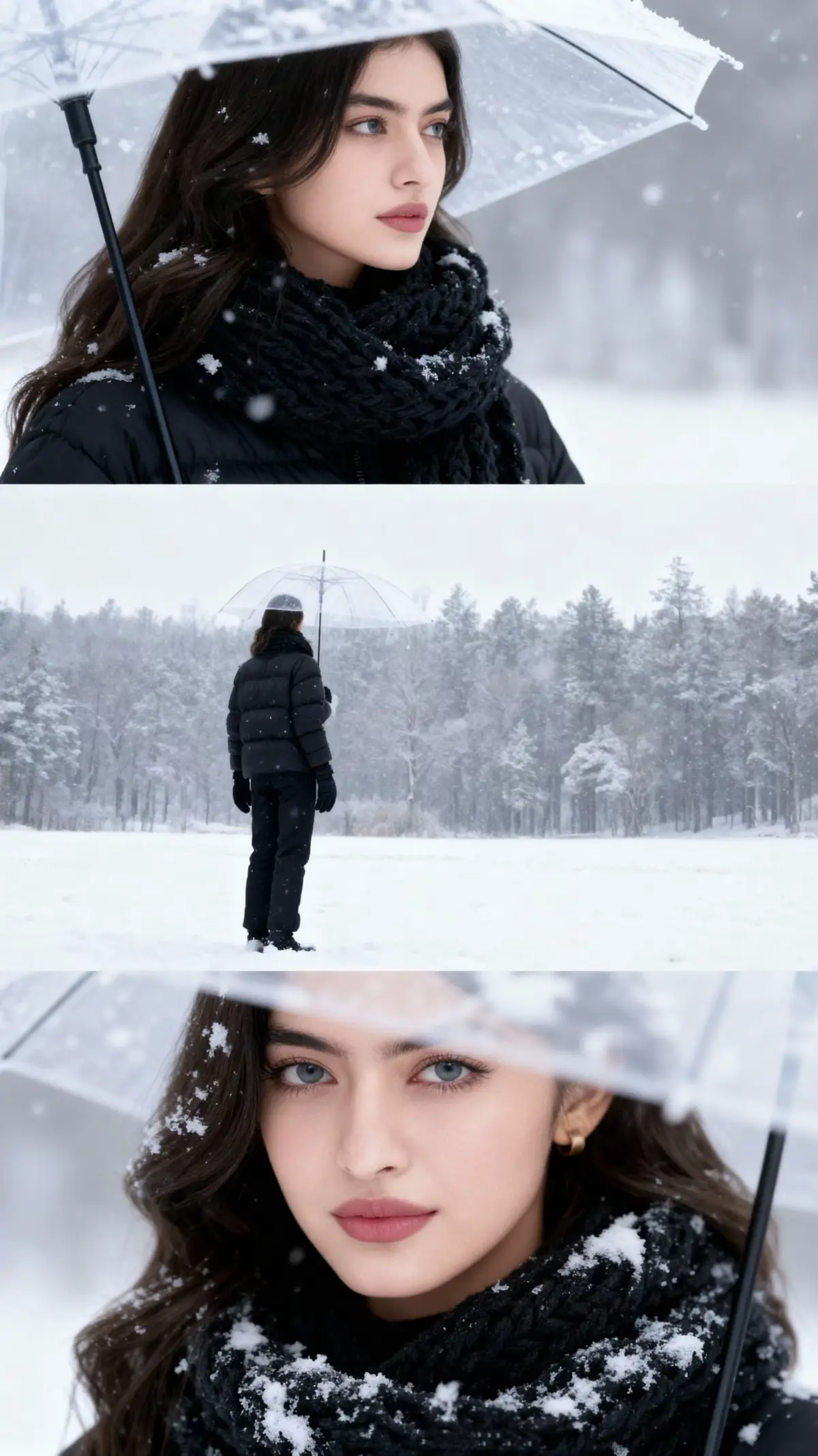 #foryou #trending #snowfall #geminiai #foryoupagе 