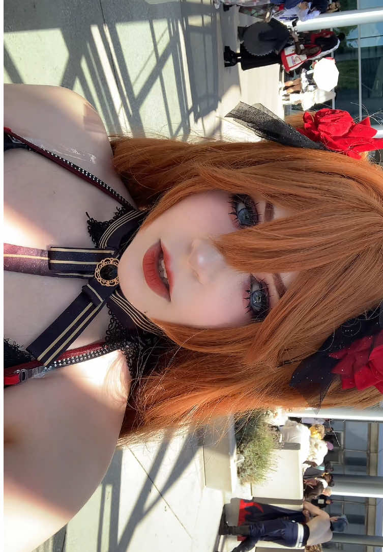 if i die tonight ima make it look pretty 🌹 cuz i feel deathly ill right now 😷 throat & ear infection with a possible start of bronchitis but i am PRAYING not #asuka #asukalangley #asukasoryulangley #asukacosplay #evangelion 