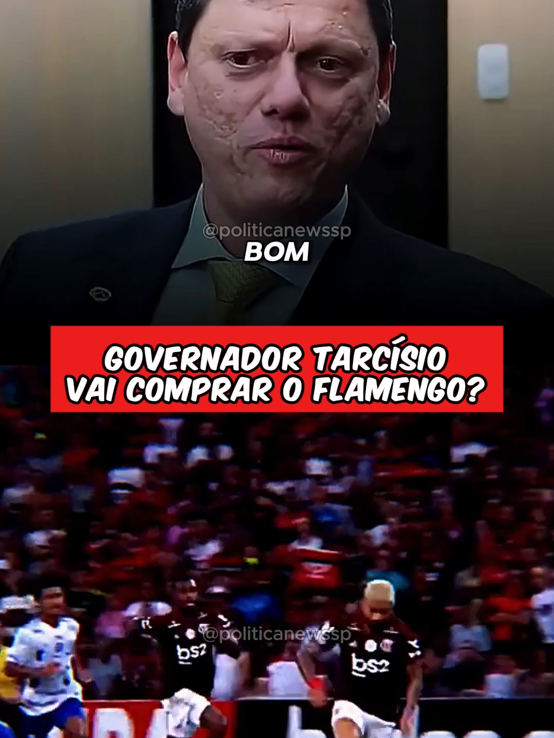 Tarcísio compra o Flamengo? @tarcisiogdf #tarcisiodfsp #tarcisiodefreitas #tarcisiocortes