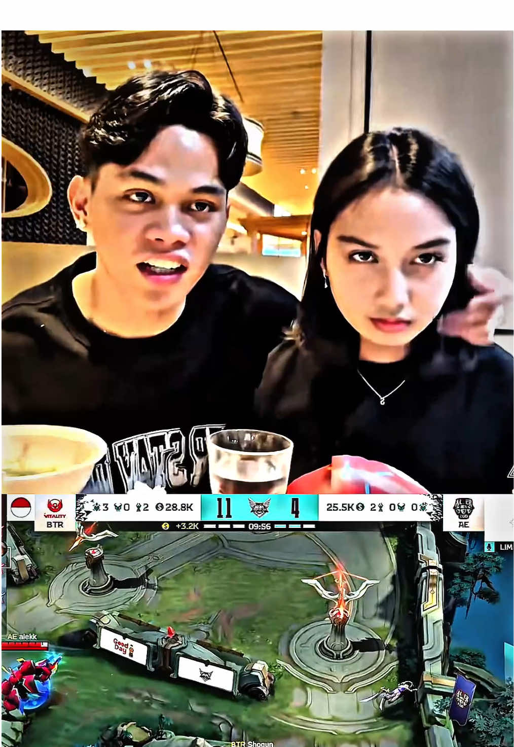 Di kiss skylar langsung salting gak tuh🤭#MLBB9TH #MLBB 