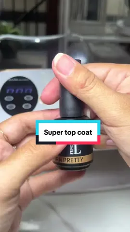 Iseng cobain ternyata bagus banget 😍 #topcoat #superttopcoat #bornpretty #nails #nailart 