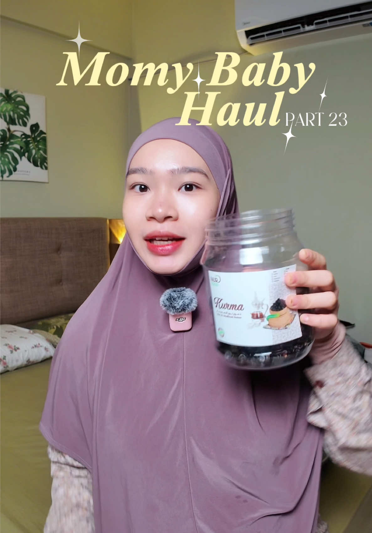 Makan kurma, ikhtiar mudah bersalin insyaallah ✨ #38weekspregnant #kurma #kurmaajwa #kurmamadinah 