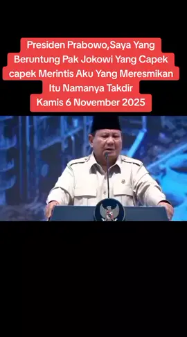 Sambutan Presiden Prabowo Subianto Pada Peresmian Pabrik Lotte Chemical,Indonesia di Cilegon Benten Kamis 6 November 2025 #prabowo 