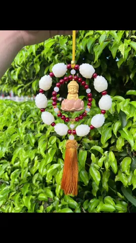 Khánh vòng treo xe ô tô Khánh 10 liên hoa Phật thích ca Phật bản mệnh phong thuỷ may mắn bình an#TikTok #xuhuong #trending #phukienphucar #khanhtreoxebinhanmayman 