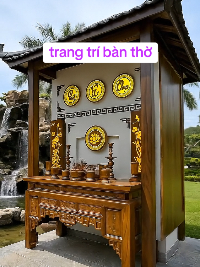 Trang tri ban tho #shopcôngân #tiepthilienket #xuhuong2025 