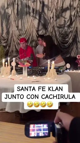 #cachirula Y #santafeklan JUNTOS 🤣🤣🔥 #sant #baile #humor @Cachirula @Santa Fe Klan 