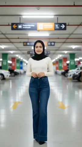 celana jeans cutbray highwaist premium bahan melar