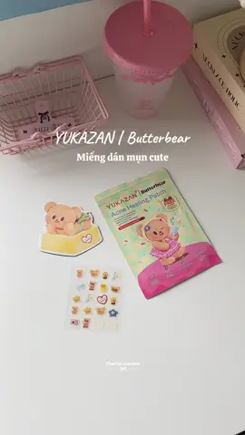 Dạo này hot mấy em miếng mụn cute này lắm 🐻💕✨ #miengdanmun #viral #xuhuongtiktok 