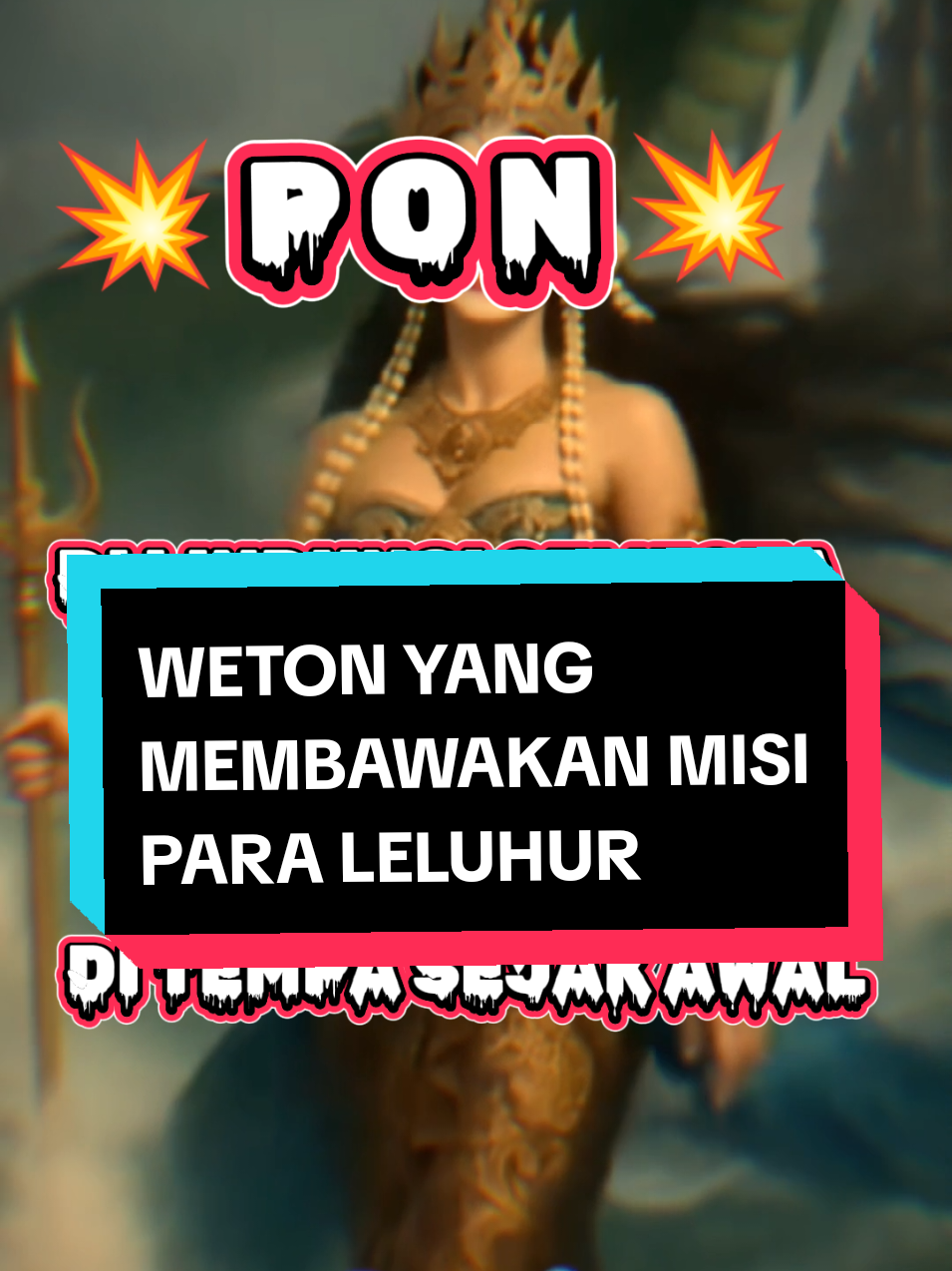 Salam Rahayu welas asih bolo PON #wetonpon #wetonkelahiran #wetonsakral #wetonidugeni #wetonjowo 
