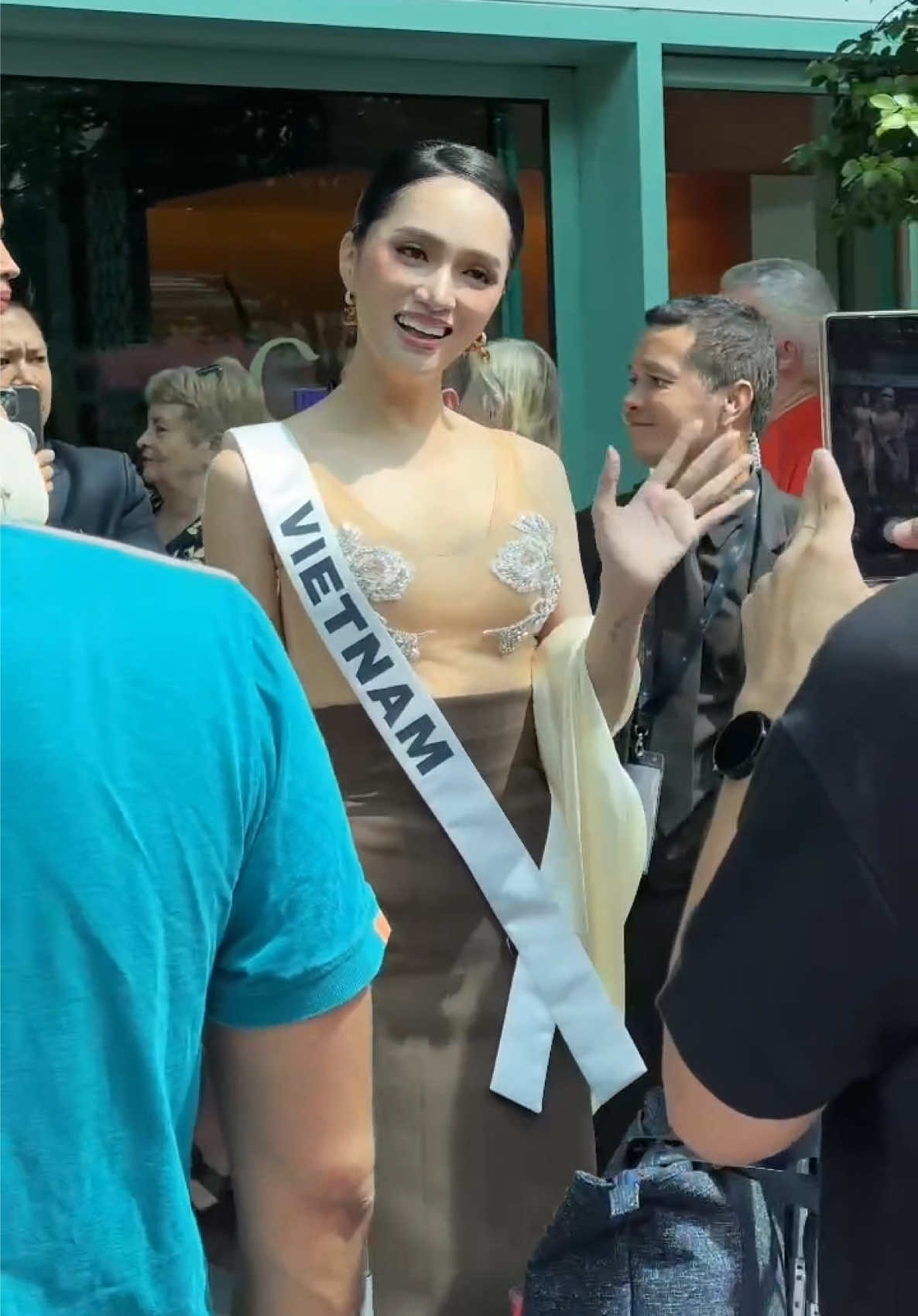 Morning - Day 6 ❤️ #HuongGiang #The74thMissUniverse #MissUniverse #MissUniverseVietnam #MUVN2025 