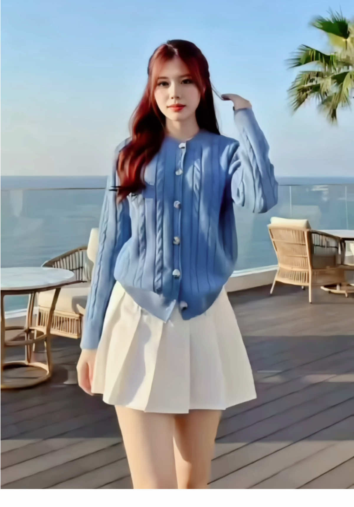 Áo len vặn thừng hình thêu chất len dày dặn #aolen #cardigannu #thoitrangnu  #aolendaydang #minhnguyet3799 