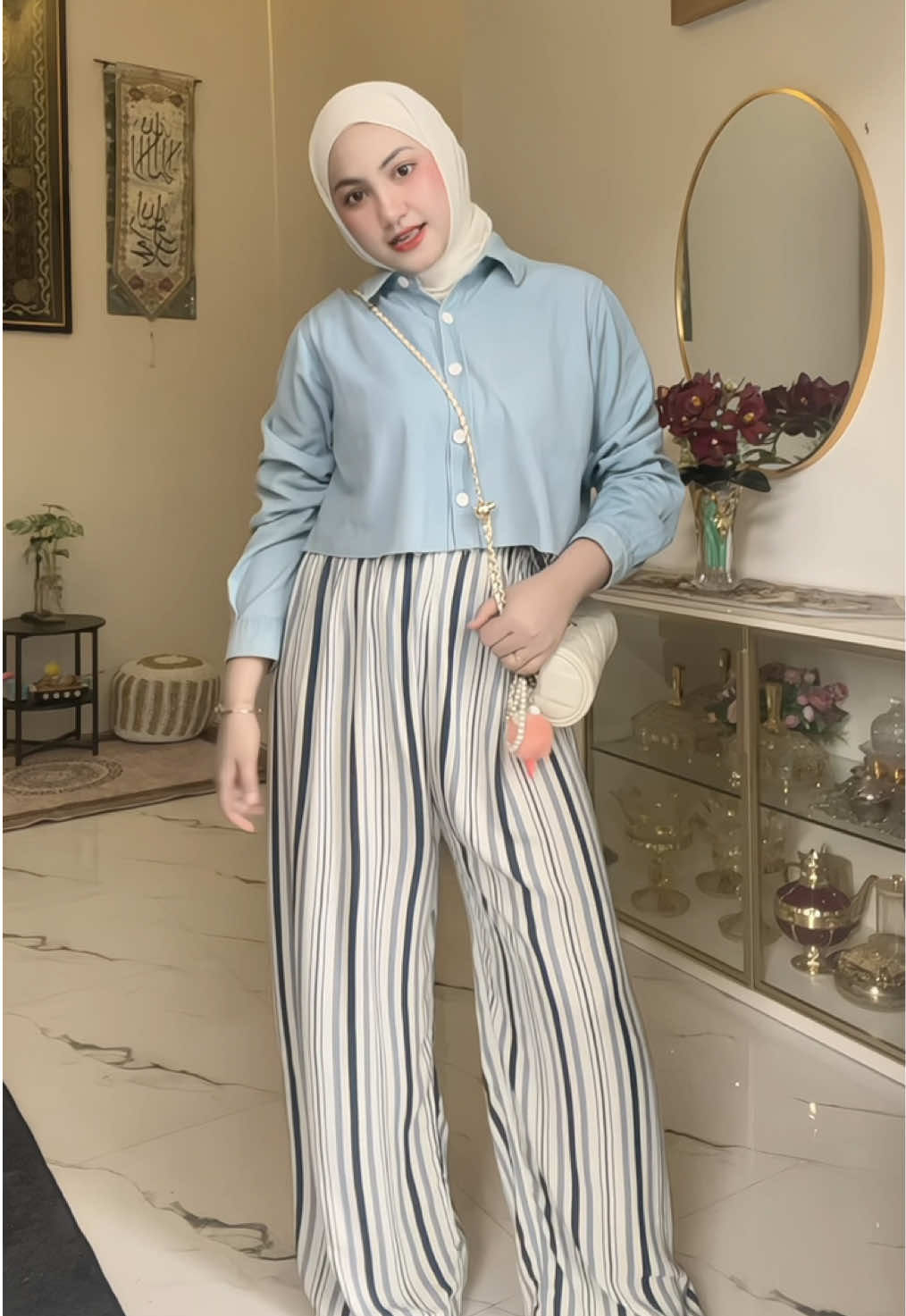 Cakep banget ya kan?💙 #celanastripe #celanaviral #celanawanita #celanarayon #masukberanda 