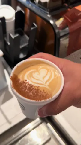 shift drink for today: short gingerbread latte with an extra shot, no whip :)))) #fyp #coffee #barista #latte #starbucks 