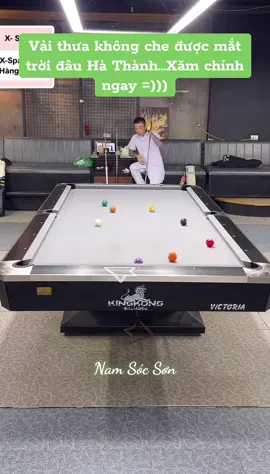 Con 8 ảo vloneeeee #billiards #hathanh #ngocxam #namsocson 